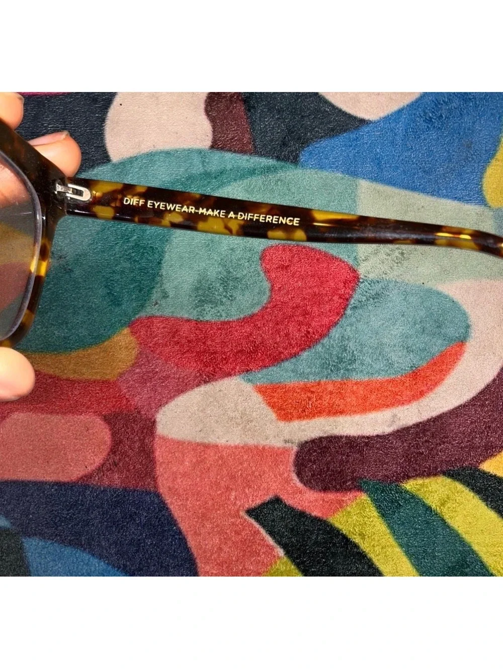 DIFF Eyewear Tortoise Cat Eye Sunglasses
